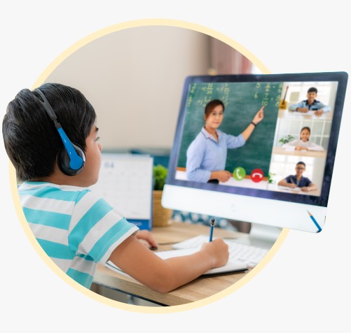 Interactive online home tuitions